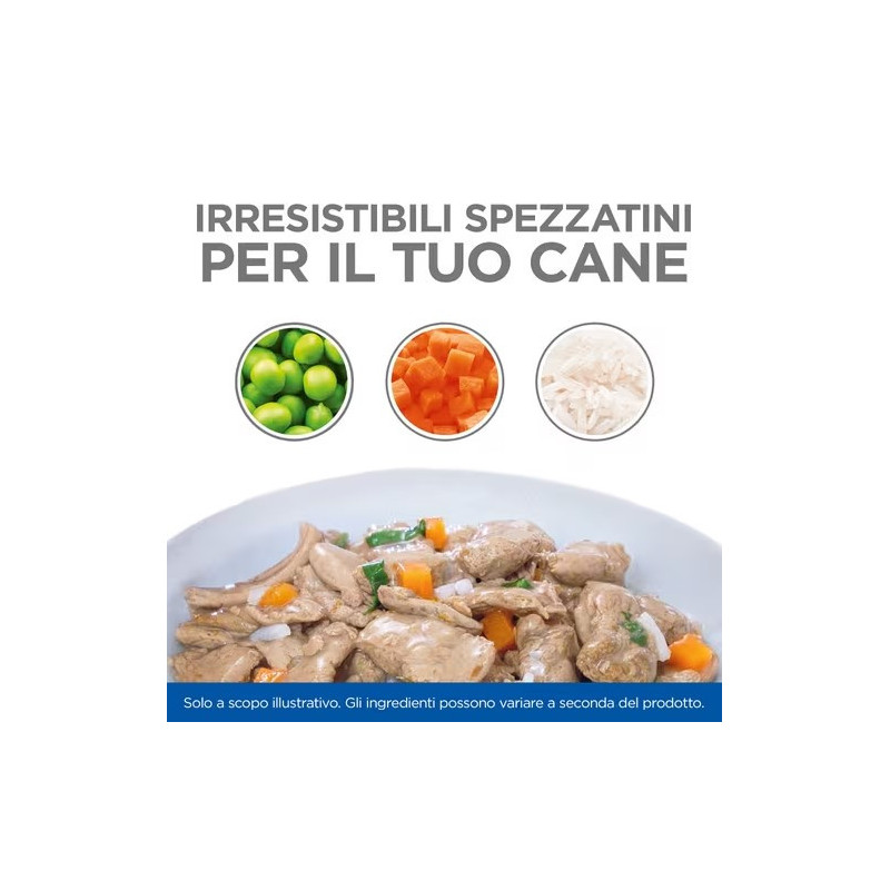 Hill's Cibo Umido Per Cani Cuccioli o in Gravidanza/Allattamento 12 Bustine  Da 80g - Normalmente Venduto € 15,90